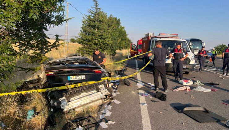 Memleket yolunda facia: Gurbetçi aileyi ölüm ayırdı