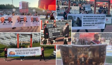 ODTÜ mezuniyetinde pankartlar konuştu