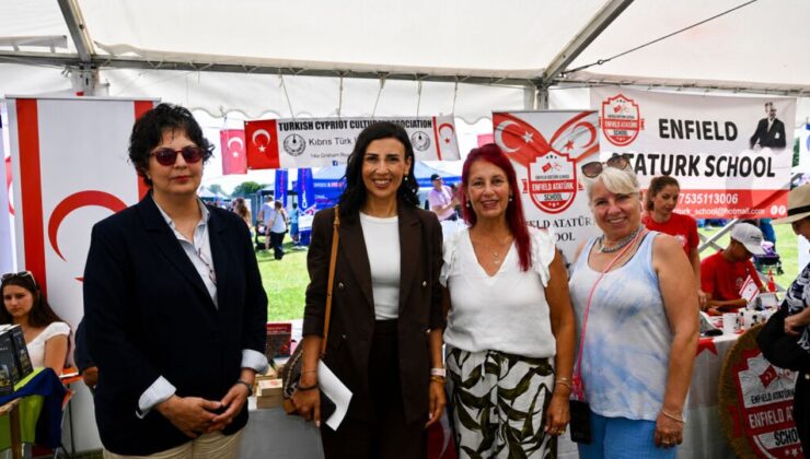Özdenefe, Londra’daki Kıbrıs Türk Festivali’ne katıldı