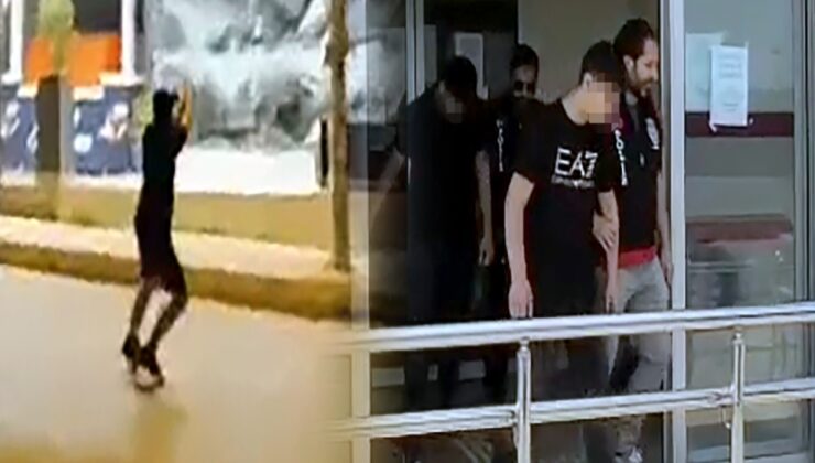 Tatlıcı dükkanını kurşunlayan şüpheliler, 300 saatlik görüntü incelenerek yakalandı