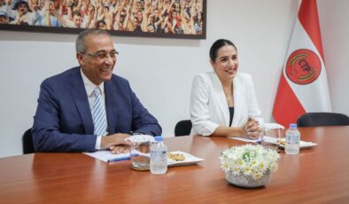 Toros, AB Kıbrıs Çözüm Destek Ofisi Genel Müdürü ile görüştü