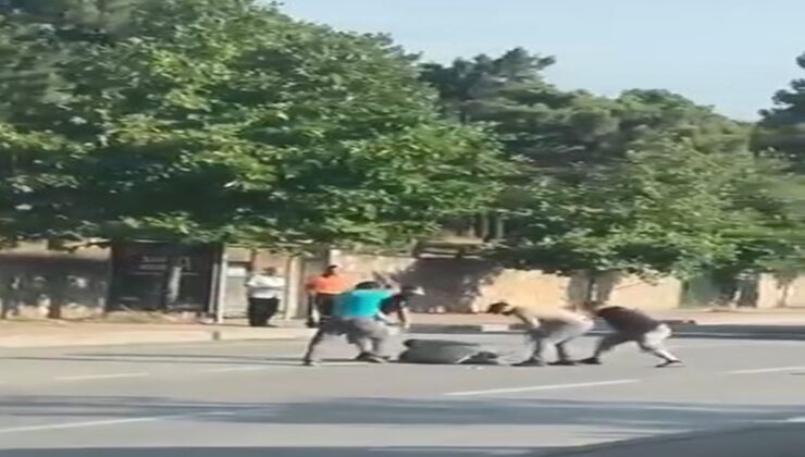 Trafikte sopalı saldırıda 4 kişi tutuklandı