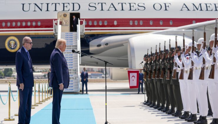 Trump askerleri Türkçe selamladı!