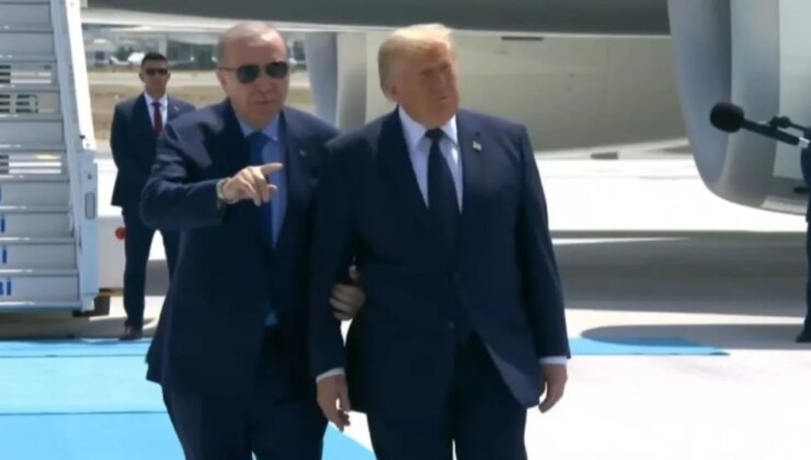 Trump resmi törenle karşılandı: Erdoğan ile baş başa görüşecek