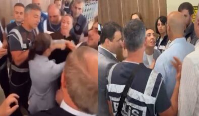 Tutuklu Bozbey’in duruşmasında arbede! CHP’li vekile adliye engelli