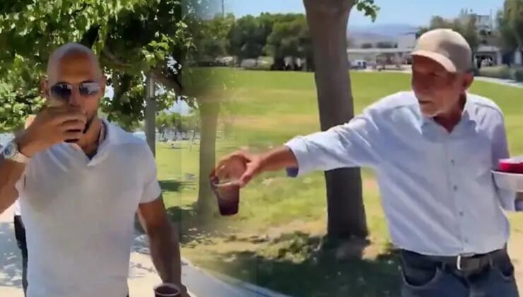 Ünlü fenomen Türkiye'de içeceğe 100 dolar ödedi! Satıcının tepkisi gündem oldu