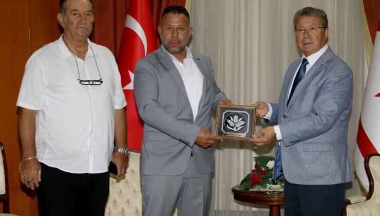 Üreticiden Başbakan Üstel'e teşekkür ziyareti