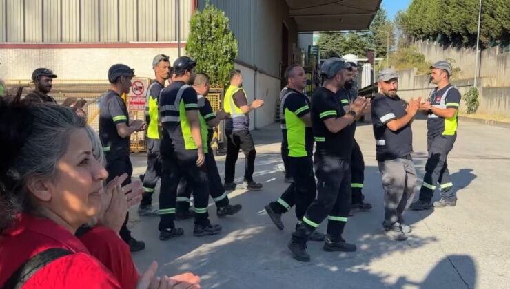 Üretimi durduran işçiler kazandı: Vesuvius yönetimi masaya oturmayı kabul etti
