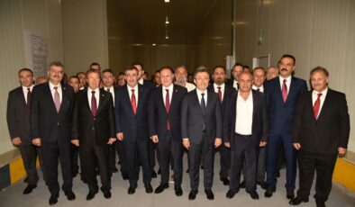 Yılmaz, Güzelyurt Soğuk Hava Deposu Entegre Tesisleri’nde incelemede bulundu