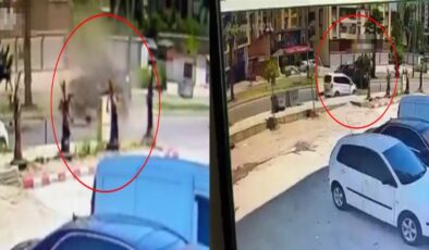 Zırhlı araç takla attı; 2 polis yaralandı