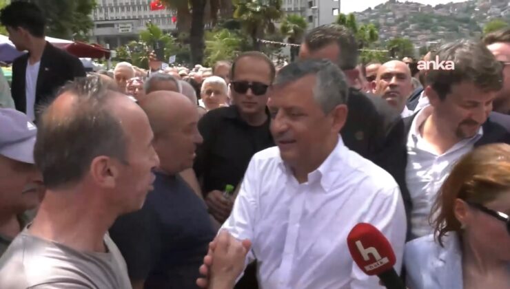 Zonguldak'ta Özgür Özel izdihamı: Yeni parti mesajı verdi