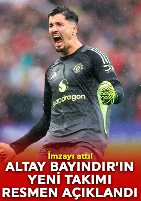 Manchester United transferi resmen duyurdu! Altay Bayındır’ın yeni takımı belli oldu