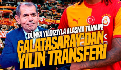 Galatasaray yılın transfer bombasını patlatıyor! 10 milyon euro maaşa okey dedi! Dünya yıldızı geliyor