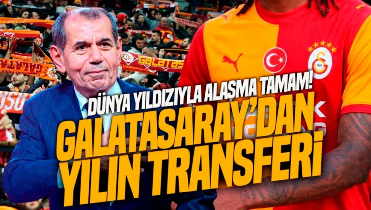 Galatasaray yılın transfer bombasını patlatıyor! 10 milyon euro maaşa okey dedi! Dünya yıldızı geliyor