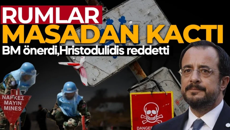 Kıbrıs’ta Rum tarafından skandal hamle! Türk tarafı “evet” dedi, Hristodulidis masadan kaçtı