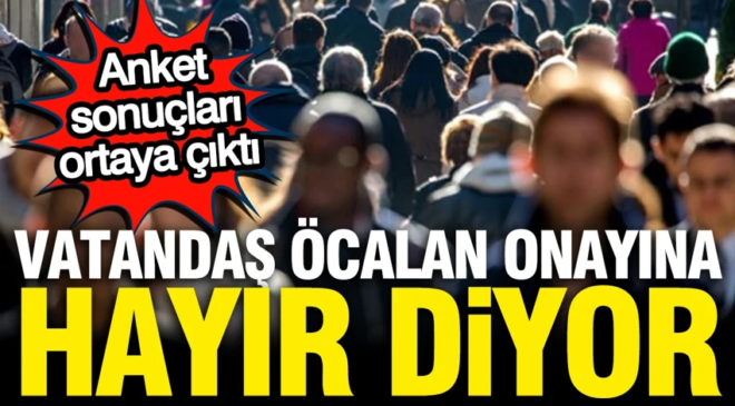 Anket sonuçları ortaya çıkardı: Vatandaş çerçeve yasaya ‘Hayır’ diyor