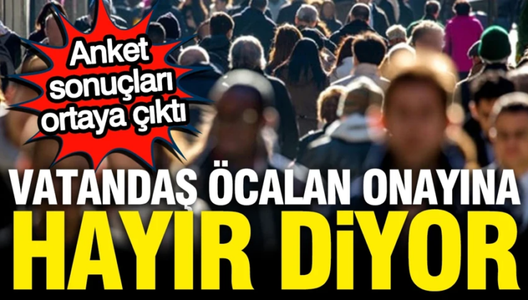 Anket sonuçları ortaya çıkardı: Vatandaş çerçeve yasaya ‘Hayır’ diyor