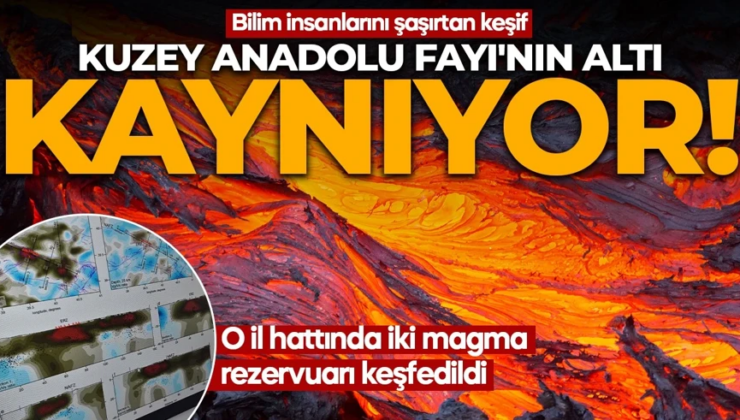 Kuzey Anadolu Fayı’nın altı kaynıyor! Bilim insanlarını şaşırtan keşif: Erzincan-Tunceli hattında iki magma rezervuarı keşfedildi