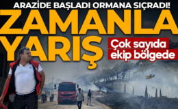 Arazide başladı ormana sıçradı! Balıkesir’de korkutan yangın: Çok sayıda ekip bölgede