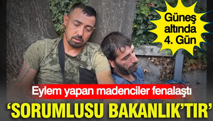 TC Enerji Bakanlığı önünde eylem yapan madenci fenalaştı: Sorumlusu Bakanlık’tır