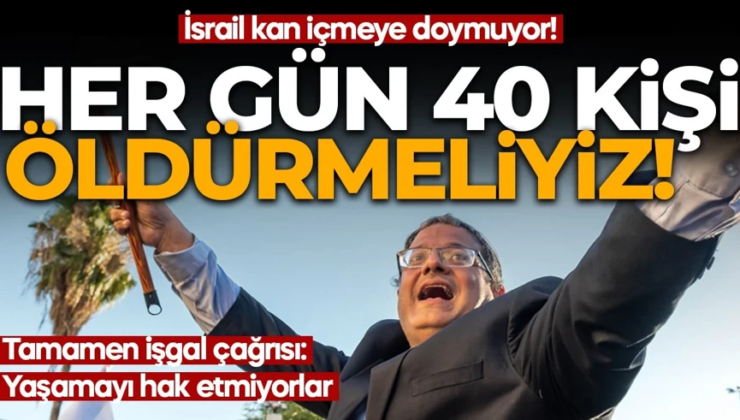 İsrail kana doymuyor! Ben-Gvir’den Gazze’yi “tamamen işgal edelim” çağrısı: Her gece 30-40 kişiyi öldürmeliyiz