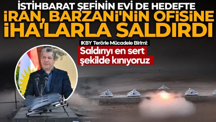 İran’dan Erbil’e kamikaze İHA saldırısı! Mesrur Barzani’nin özel ofisi ve istihbarat şefinin konutu hedef alındı