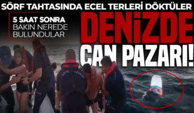 Yalova’da baba ve kızı denizde kayboldu! 5 saat sonra bakın nerede bulundular