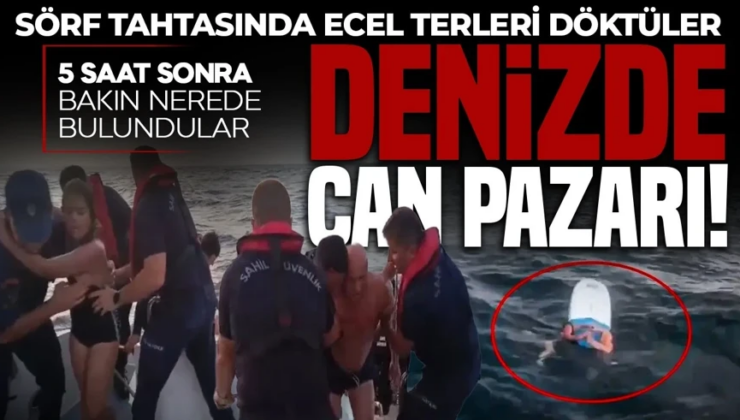 Yalova’da baba ve kızı denizde kayboldu! 5 saat sonra bakın nerede bulundular