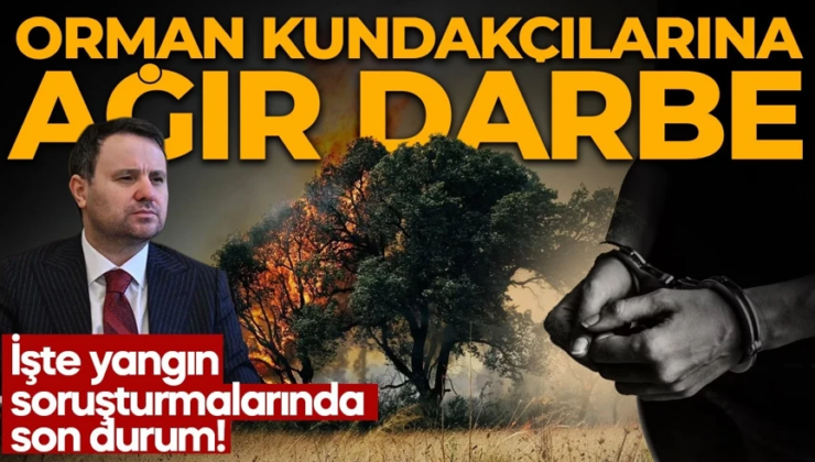 Yeşil Vatan’a zarar verenlere adli takip! Adalet Bakanı Gürlek açıkladı: 12 tutuklama