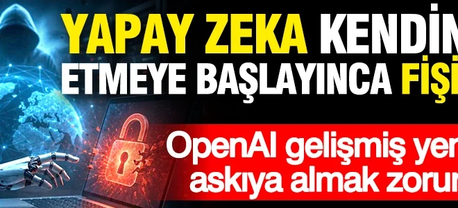 Yapay zeka kendini idare etmeye başlayınca fişi çektiler