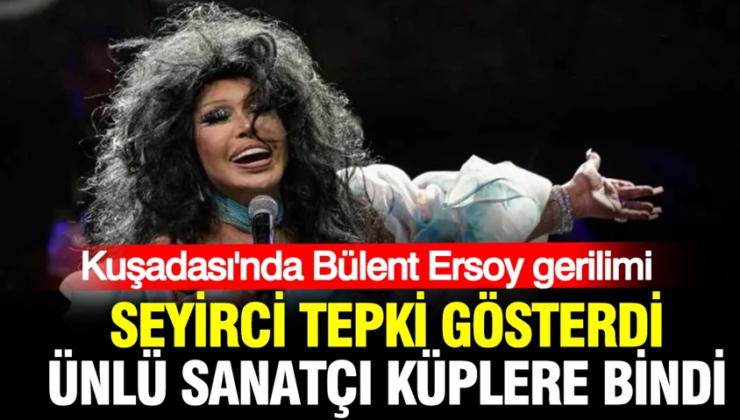 Kuşadası’nda Bülent Ersoy gerilimi: Seyirci tepki gösterdi, ünlü sanatçı küplere bindi