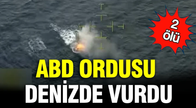 ABD ordusu denizde vurdu: 2 ölü