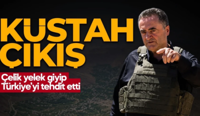 İsrailli bakan haddini aştı:Çelik yelek giyip Türkiye ve Suriye’yi tehdit etti