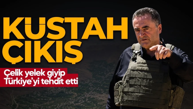 İsrailli bakan haddini aştı:Çelik yelek giyip Türkiye ve Suriye’yi tehdit etti