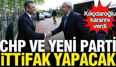 CHP ve YENİ Parti ittifak yapacak