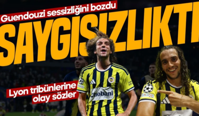 Maç sonrası saha karışmıştı! Guendouzi sessizliğini bozdu: Lyon tribünlerine olay sözler