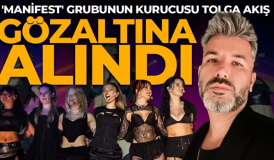 Manifest grubunun menajeri Tolga Akış gözaltına alındı