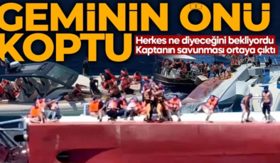 SON DAKİKA: Girne’deki batan geminin kaptanı kendisini böyle savundu: Geminin önü koptu…
