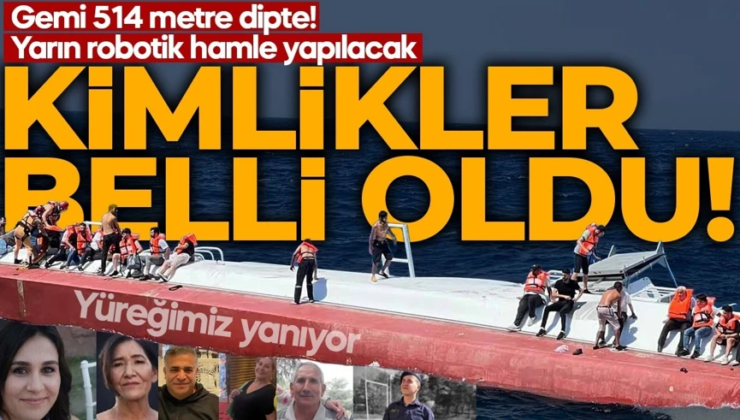 Akdeniz’deki faciada hayatını kaybedenlerin kimlikleri belli oldu! 20 kişi de kayıp