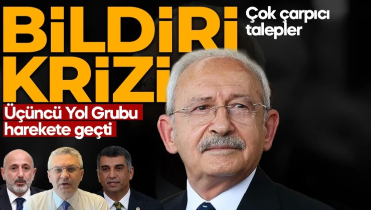 CHP’de deklarasyon hazırlığı: Kurultay için yılbaşı öncesi çağrı! Üçüncü Yol Grubu harekete geçti