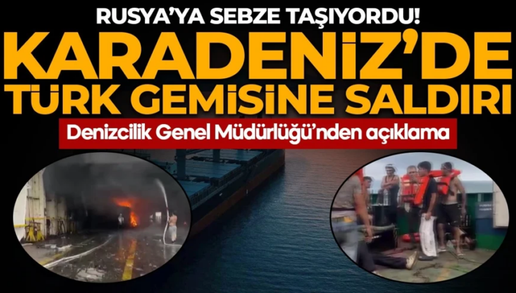 Rusya açıklarında Türk Ro-ro gemisine saldırı: Yaralılar var