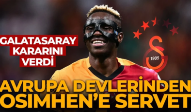 Victor Osimhen için Avrupa devleri kesenin ağzını açtı! İşte Galatasaray’ın kararı