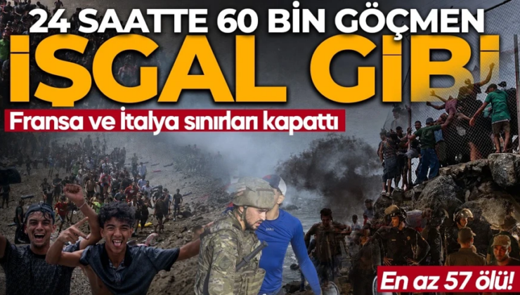 Avrupa’da deprem! 24 saatte 60 bin kişi sınırı aştı! En az 57 kişi öldü! “Kent işgal edilmiş gibi”
