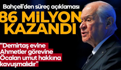Bahçeli’den imza sonrası ilk açıklama: Bin yıllık kardeşliğimiz bir kez daha tescillenmiştir