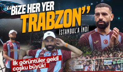 Uçaktan inen Mohamed Salah’tan Trabzonspor formasıyla ilk mesaj: Bize her yer Trabzon!