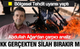 Güvenlik uzmanı Abdullah Ağar’dan, terörsüz Türkiye yasası analizi: PKK silah bırakır mı?