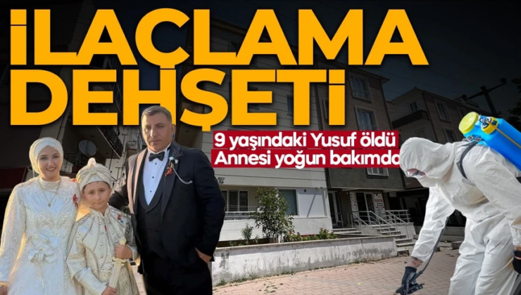 Çanakkale’de ilaçlama faciası! Anne yoğun bakımda, 9 yaşındaki çocuk öldü!