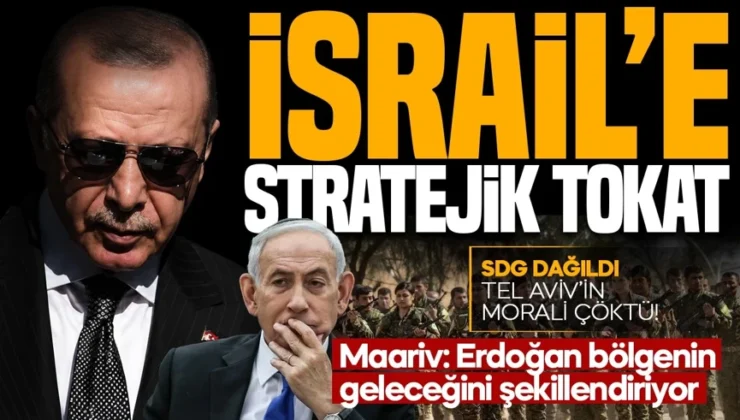 SDG’nin fesih kararı İsrail’de korkuya neden oldu! Erdoğan zafer kazandı, “Tel Aviv’e tokat”