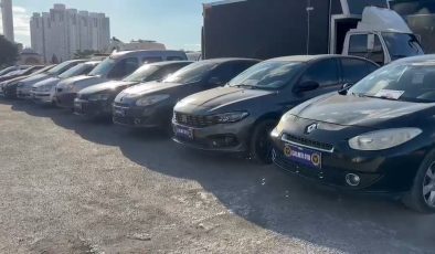 3 ilde ‘change’ araç operasyonu: 17 araca el konuldu