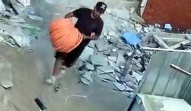 Aile sağlığı merkezi inşaatından çaldılar! Bekçi fenalaşarak hastaneye kaldırıldı